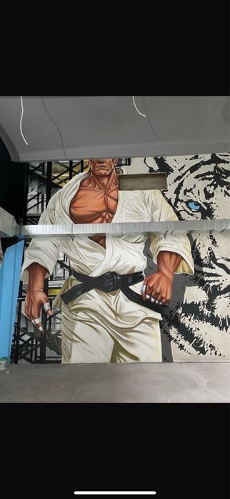 Роспись стен,мурал,художник