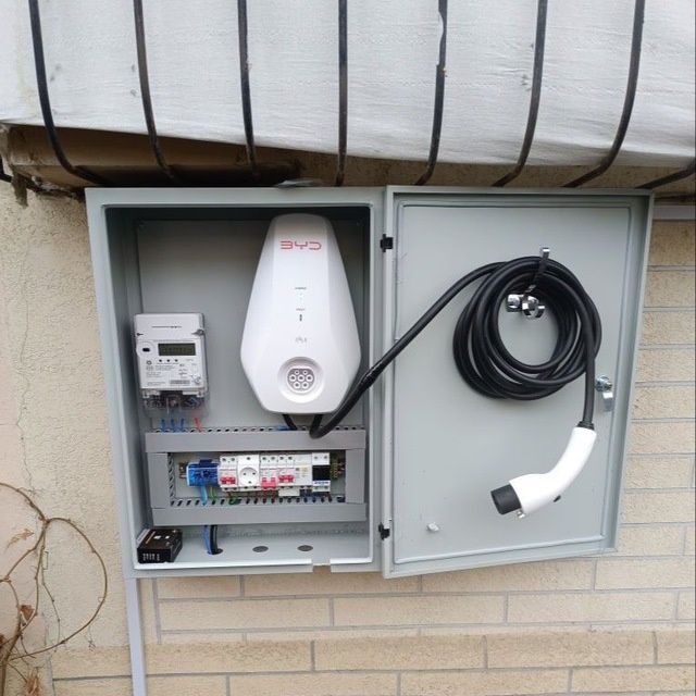 Установка зарядные станции