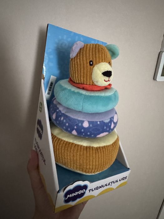 Turnuletul urs cu zornaitoare-produs nou sigilat