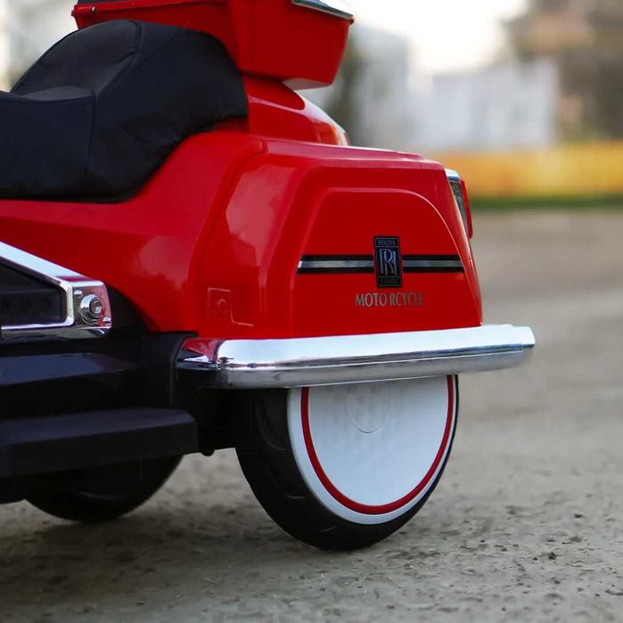 Motocicleta electrica Chopper Royce 2x 40W 12V cu telecomanda RED