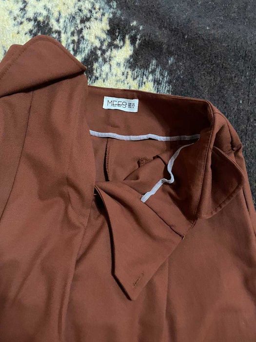 Женские брюки MEES, размер 44 (EUR 38), терракотовый цвет