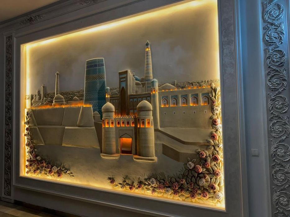 Барельеф. Художник. Роспис стен 50.000
