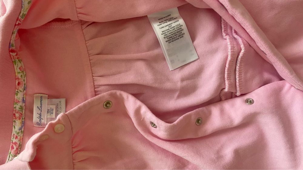 Ralph lauren одежда для малышки