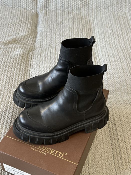 Ботинки велини кожа