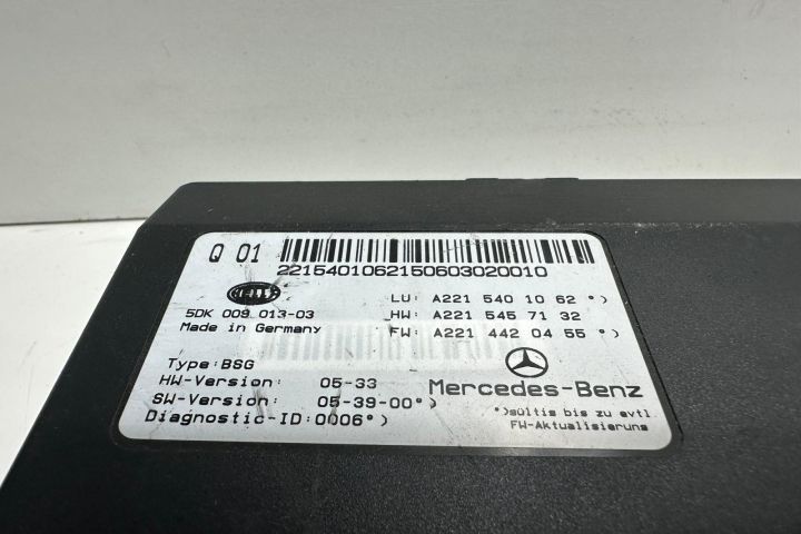 Modul baterie A2215401062 Mercedes-Benz S-Class W221