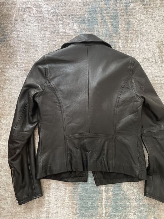Geaca biker, piele naturala, S-XS