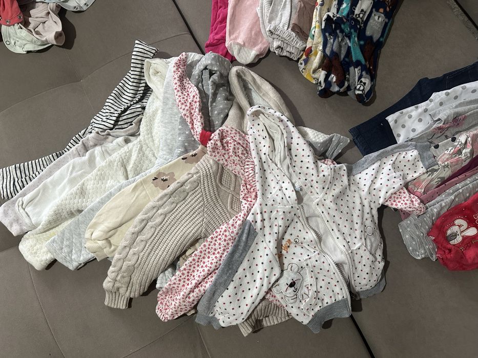 Вещи на девочку 0-6мес