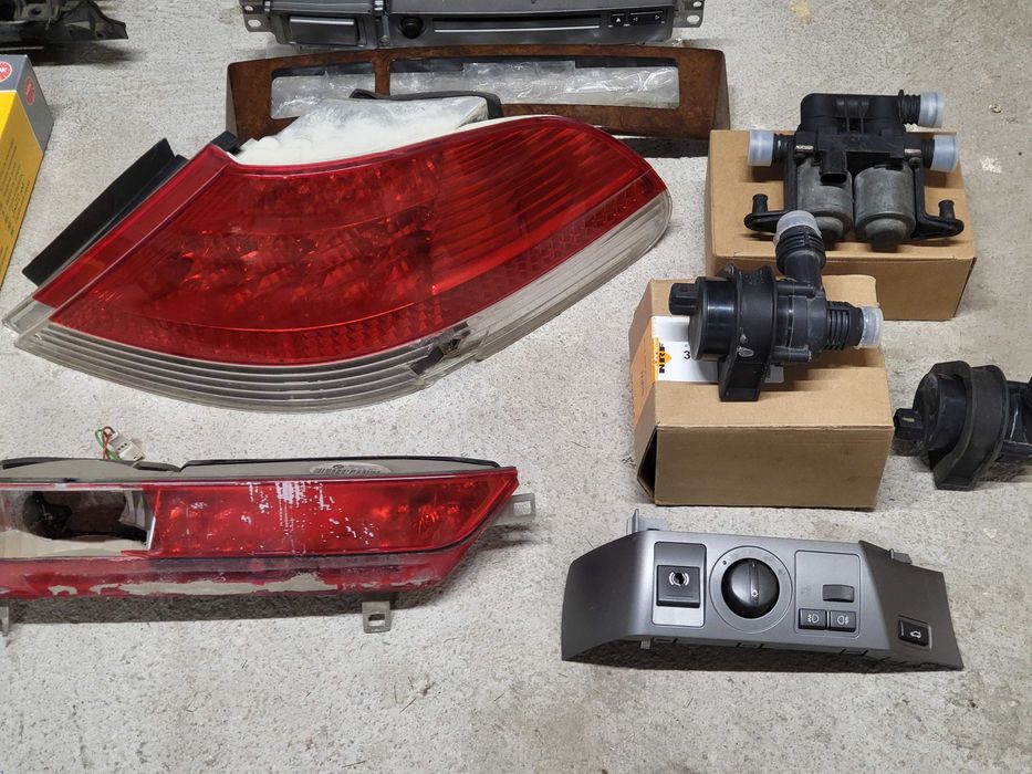 BMW E65 745 части СД, алтернатор, бобини, стоп и други.
