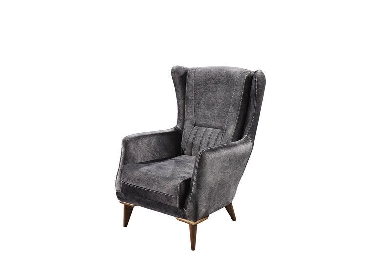 Триместен разтегателен диван и два фотьойла