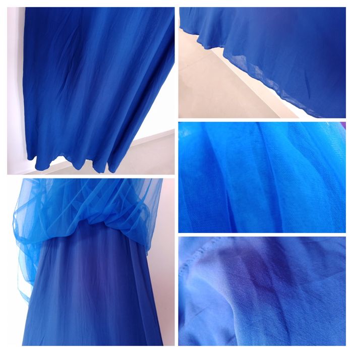 Rochie tulle albastră