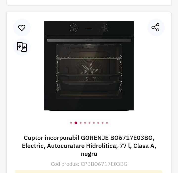 Cuptor incorporabil Gorenje