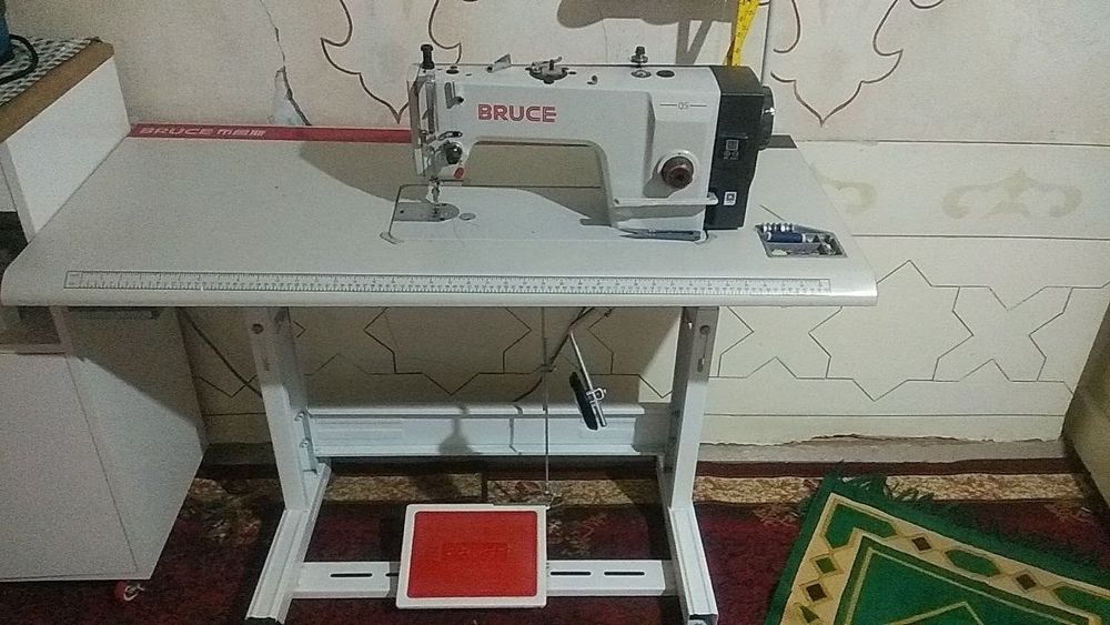 BRUCE toʻgʻri chok tikuv mashinasi