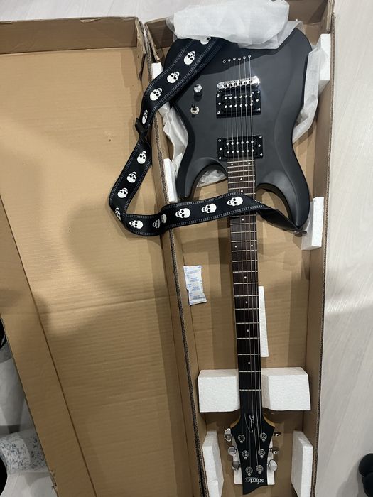 Schecter электрогитара C-6 Deluxe SBK Satin