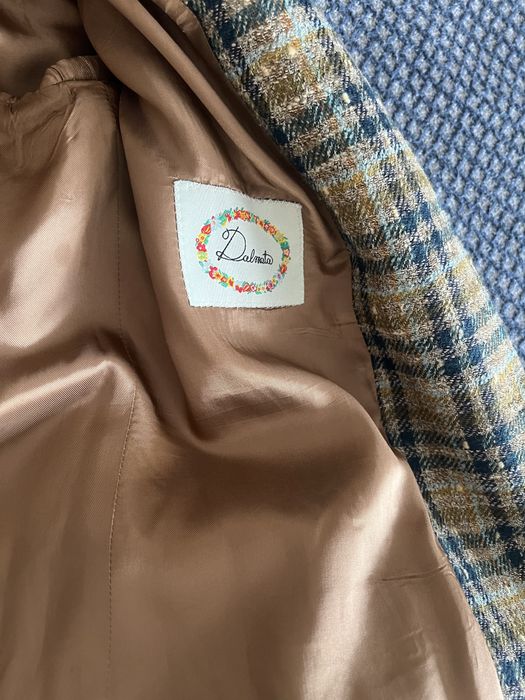 Тонкий шерстяной пиджак