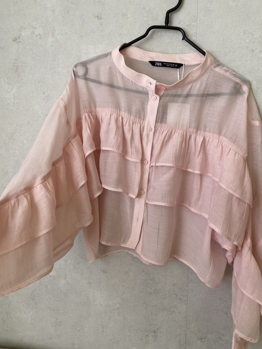 Zara дамска блуза риза