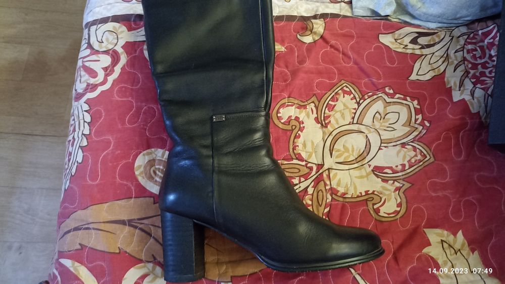 Сапоги демисезонные, 38 размер