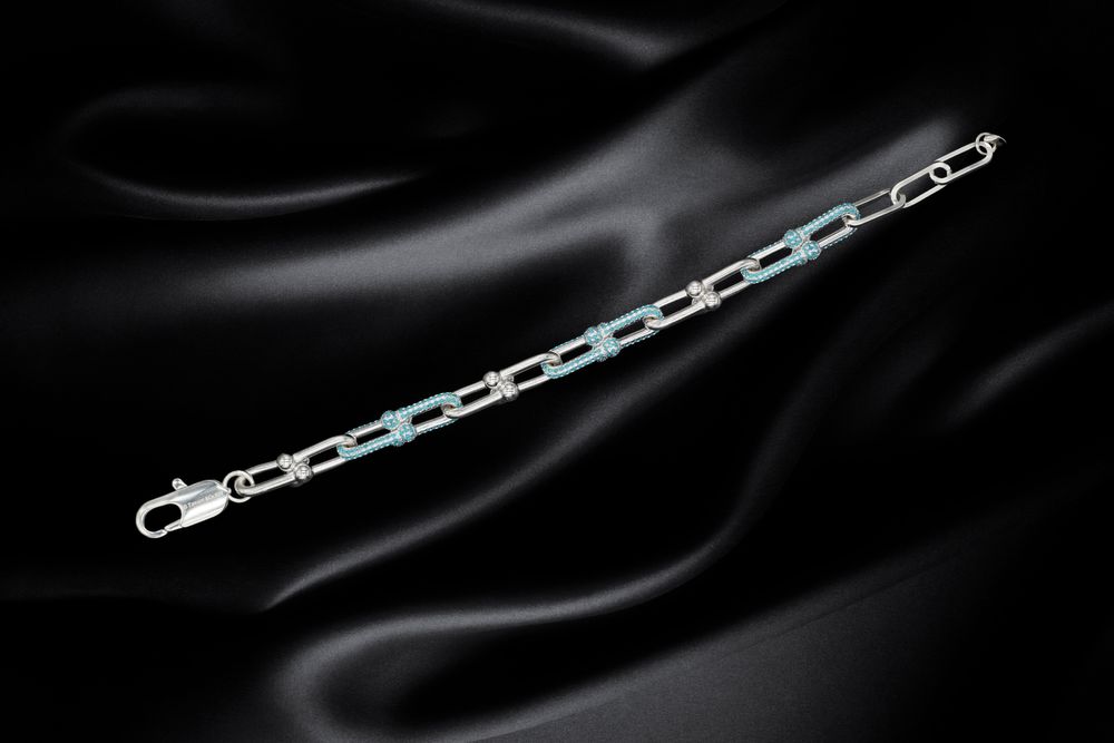 Bratara unisex, argint 925