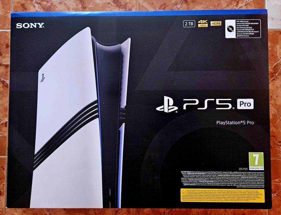 НОВ PlayStation 5 Pro 2 TB 2г ГАРАНЦИЯ