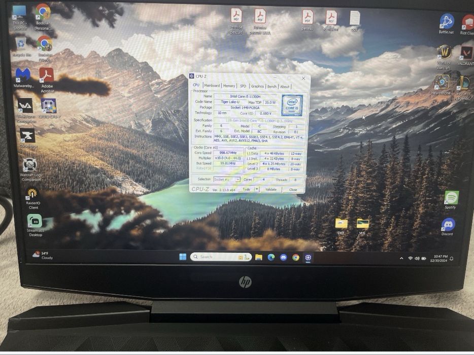 Laptop Gaming Pavilion15, I5 11300H,Full HD,8GB, 512GB SSD, 3050 TI