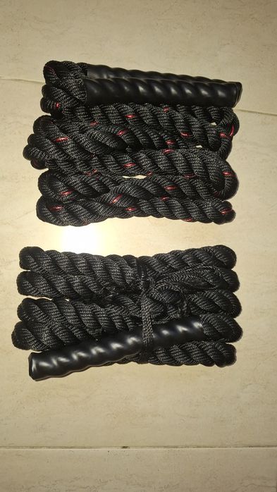 ДЕБЕЛО утежнено въже за скачане – максимален ефект за кратко време