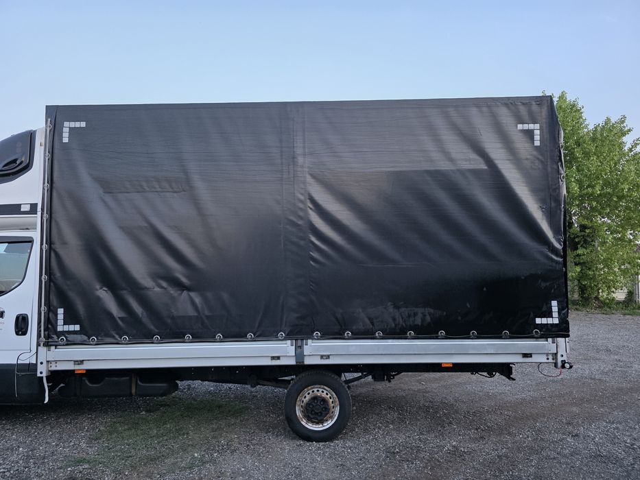 Vând structura /bena cu prelata de iveco