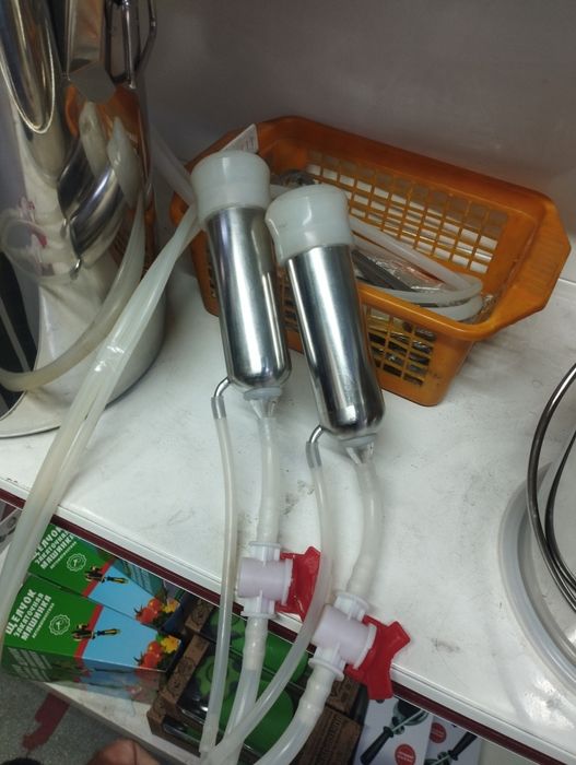 Доильный аппарат двойной