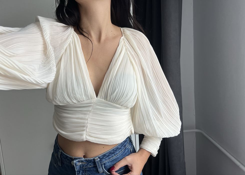 Нова бяла риза Zara