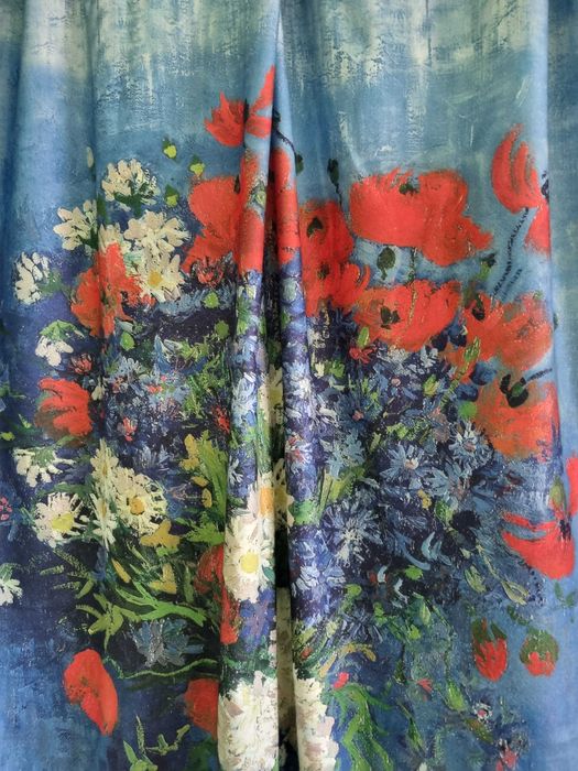 Дамски двулицев шал