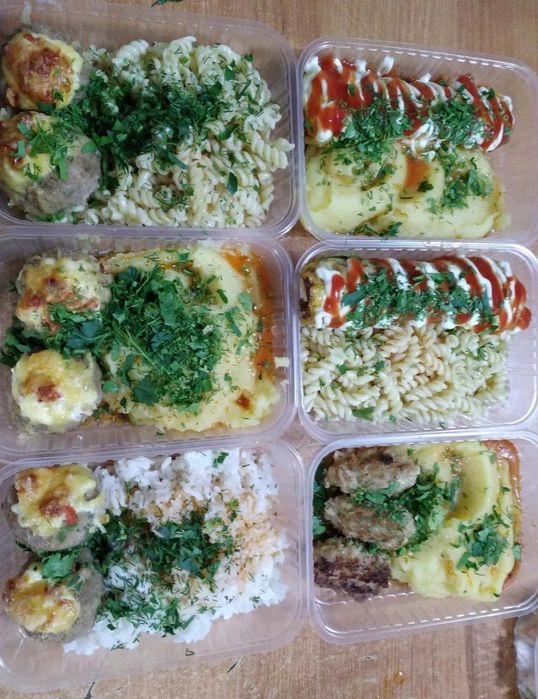 Кухня европейская, доставляем обеды