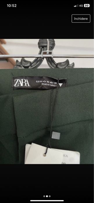 Pantaloni noi Zara