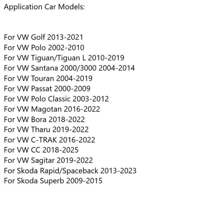 Универсална VW запалка за автомобил 12V Golf Bora CC Skoda SuperB