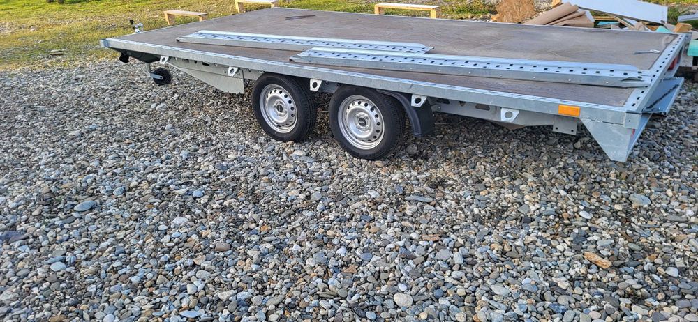 Remorca 750 KG Platforma Plana 4100 MM X 2100 MM - PLATA IN RATE !