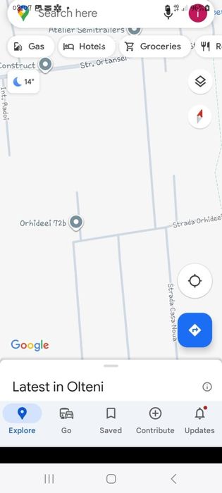 De vanzare teren 2700 m² Clinceni Ilfov Olteni, Aproape de centura Bucuresti  si pasaj Domnesti, este situat in zona mixta, locuinte sau industrie