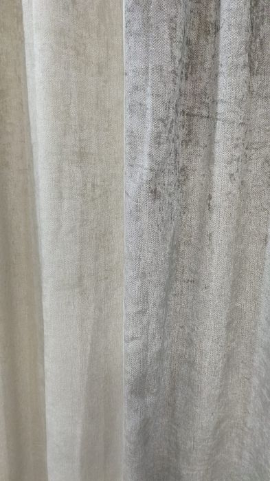 Занавески новые.