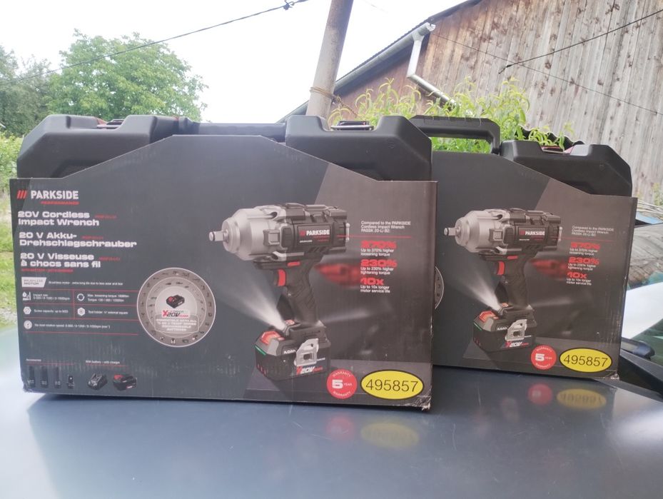 Vând cheie de impact Parkside Performance nouă sigilată de 1800Nm cumpărată din Franța
