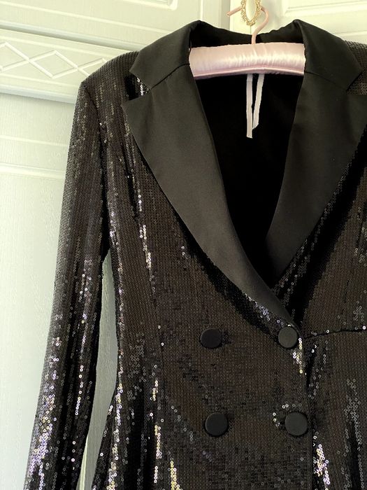 Вечерний костюм пиджак-шорты