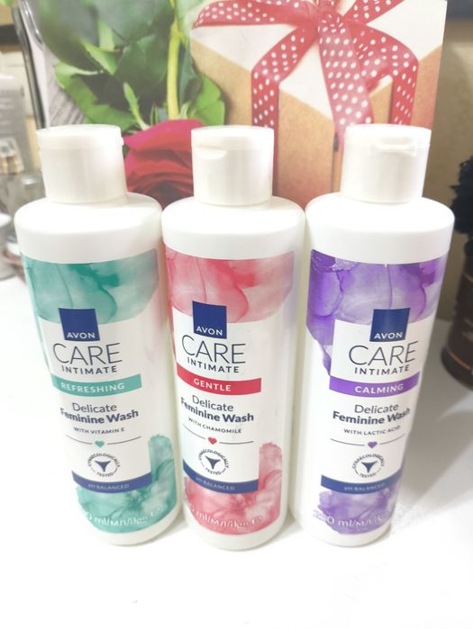 Духи Эвон, гель для душа, шампунь, тушь