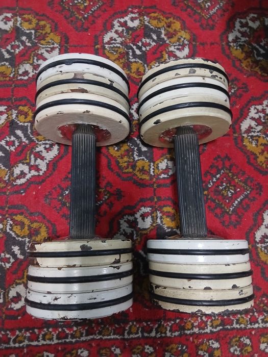 Кул мушаклари учун Гантеллар.