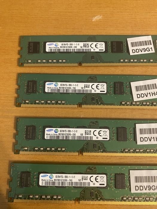 Stick de 8gb ram DDR3L perfecti pt server