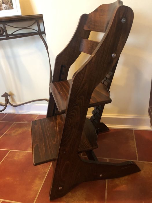 Scaun de masa copii lemn masiv