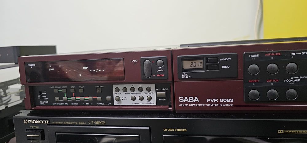 Video Saba PVR 6083/Telecomanda