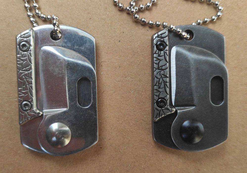 Малки ножчета за носене на врата