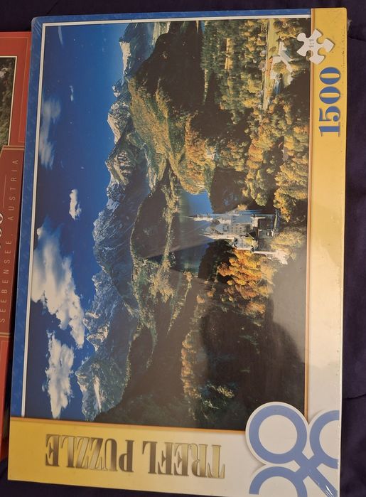 Пъзели 2000 ч.,1500ч. и 500,ч