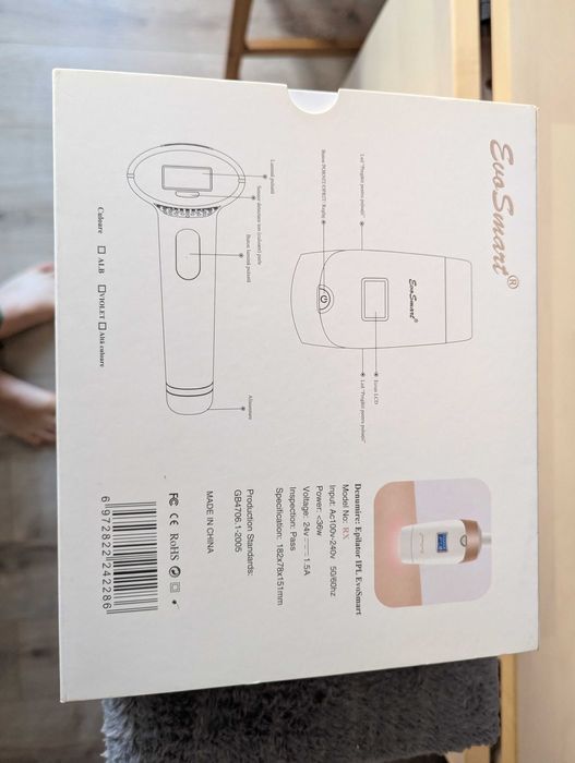 Epilator IPL EvoSmart™ RX - 400.000 de Pulsatii