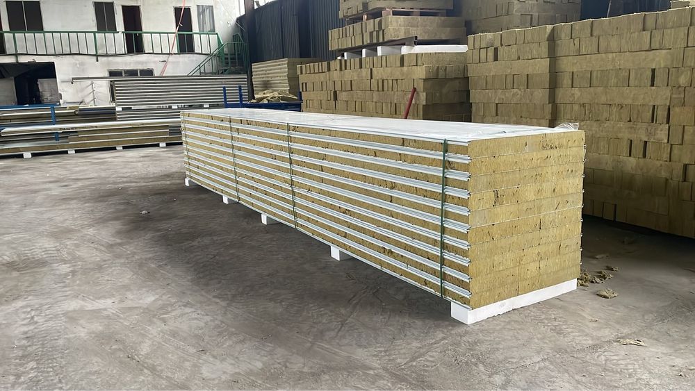 Сэндвич панели и металлоконструкция