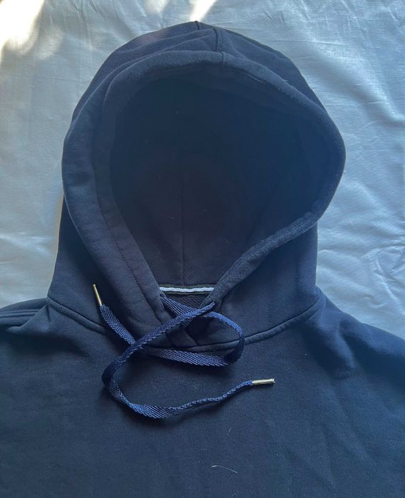 Худи темно-синее