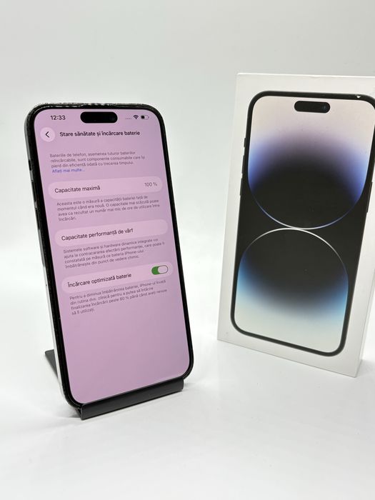 iPhone 14 PRO MAX - 256Gb - Baterie 100%  + Garantie