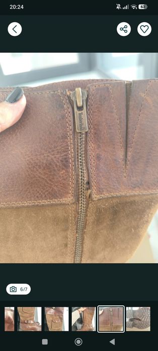 Cizme dama Timberland piele naturala 38