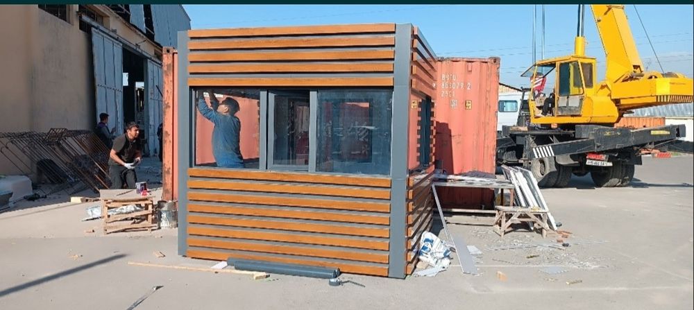 Ахранни будка ва магазинлар