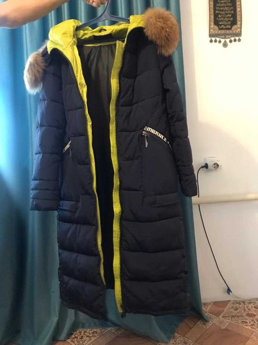 Женский пуховик, зима